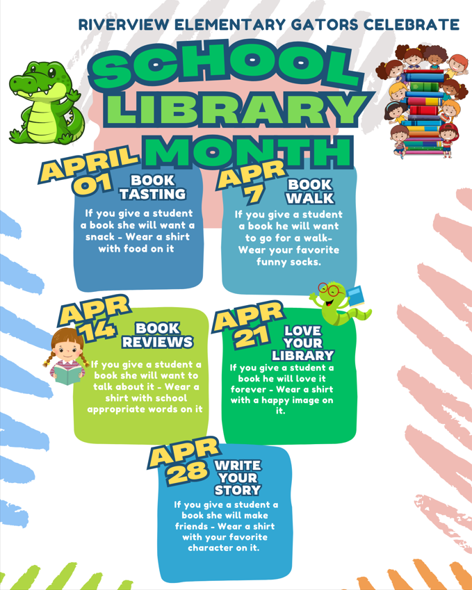  RES Celebrates School Library Month